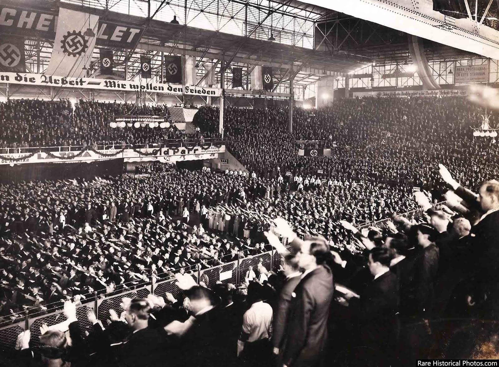 Rassemblement Nazi à Buenos Aires, 1938