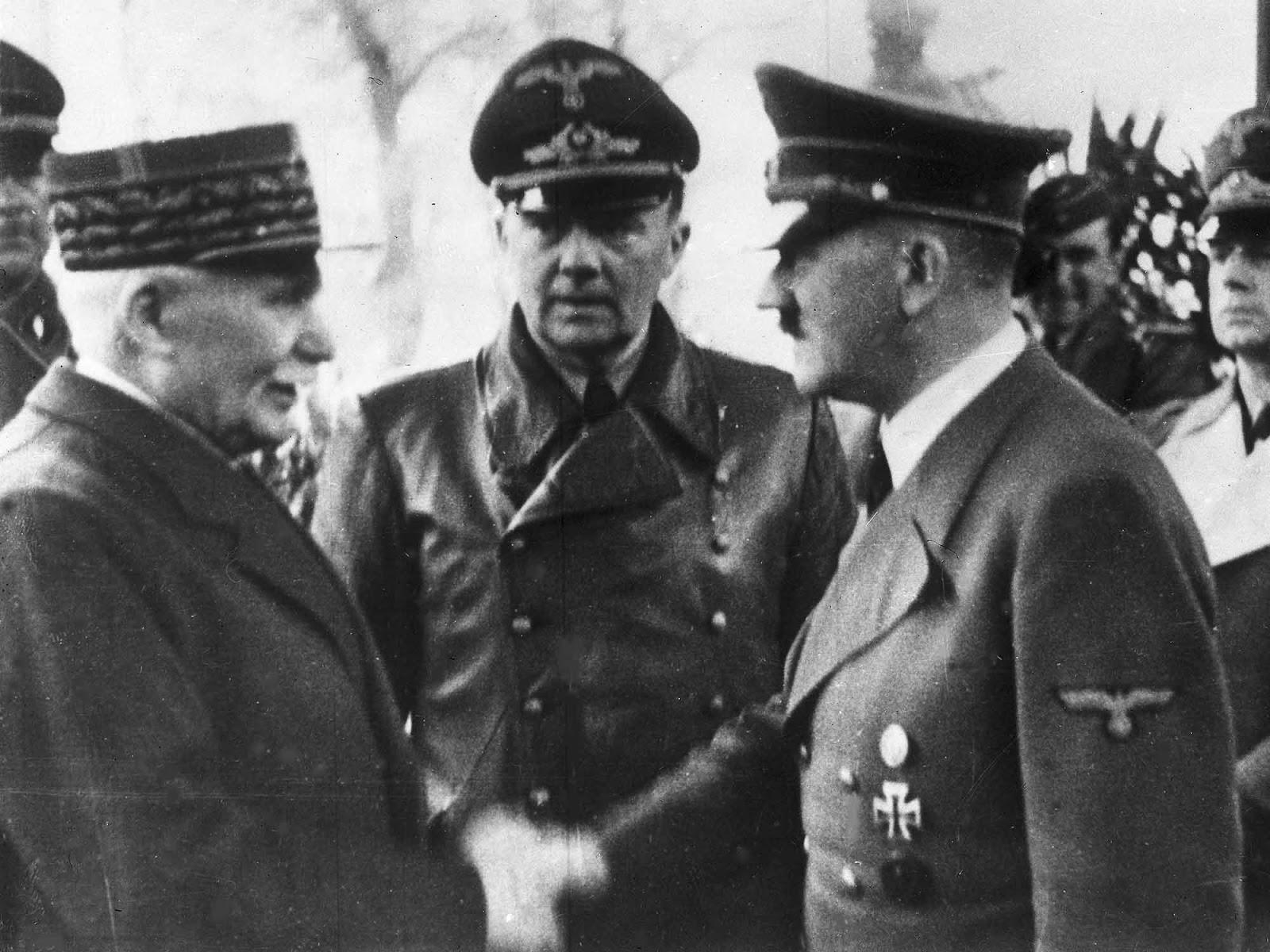 Pétain rencontre Hitler, 1940
