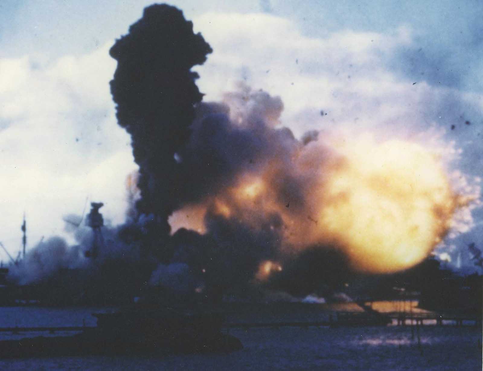 L'attaque sur Pearl Harbor en images, 1941