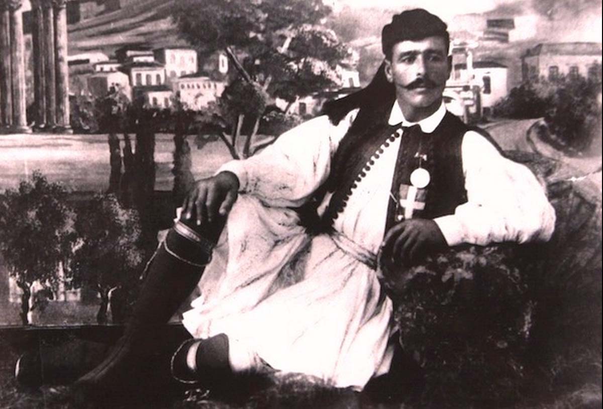 Spyros Louis, le premier marathon vainqueur de la course des Jeux Olympiques Modernes, en 1896