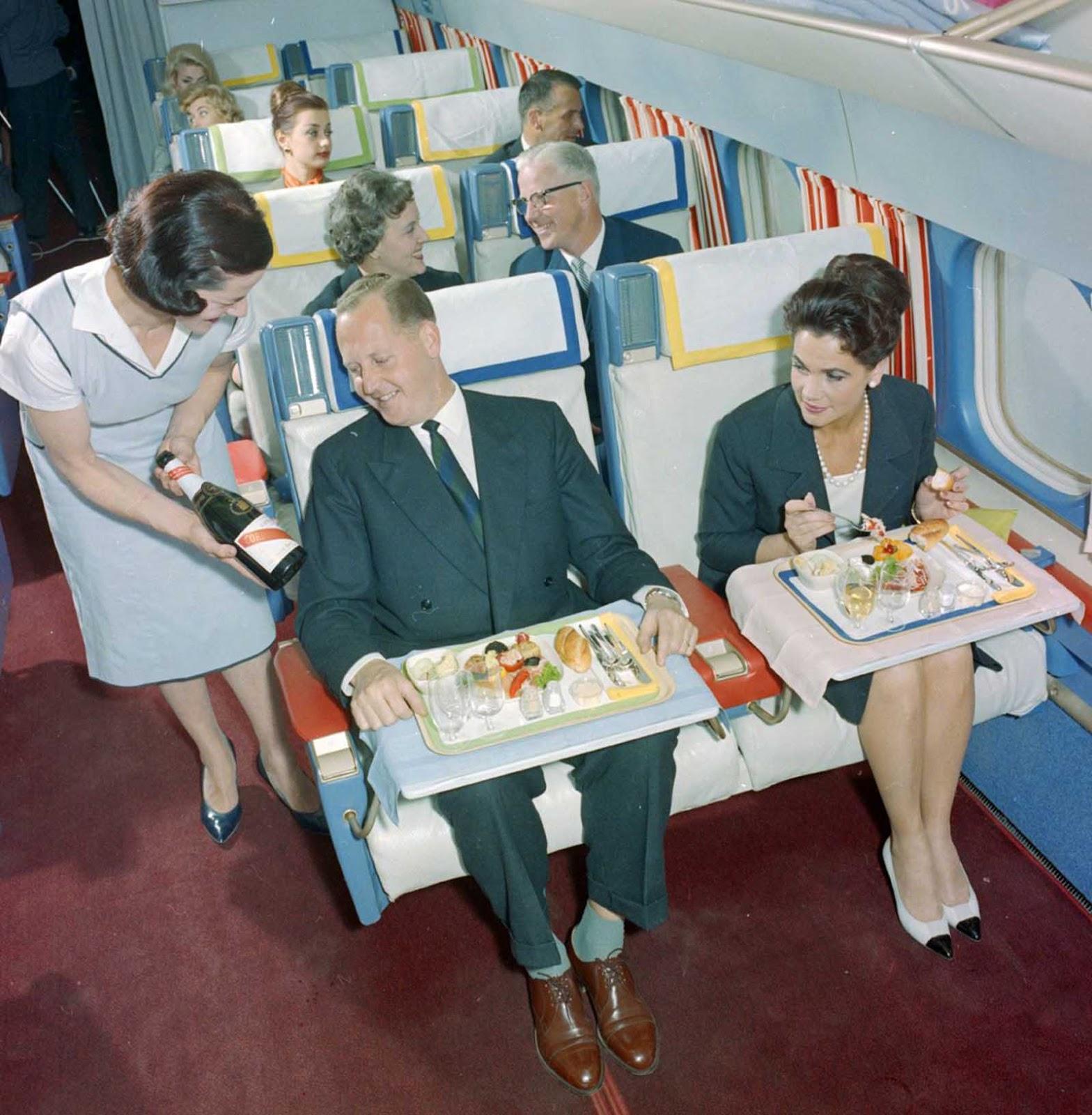 Voyagez en première classe dans les années 1960