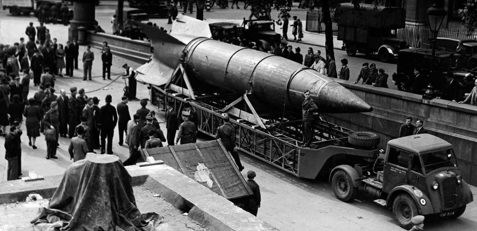 V-2 roquettes en images, 1944-1945