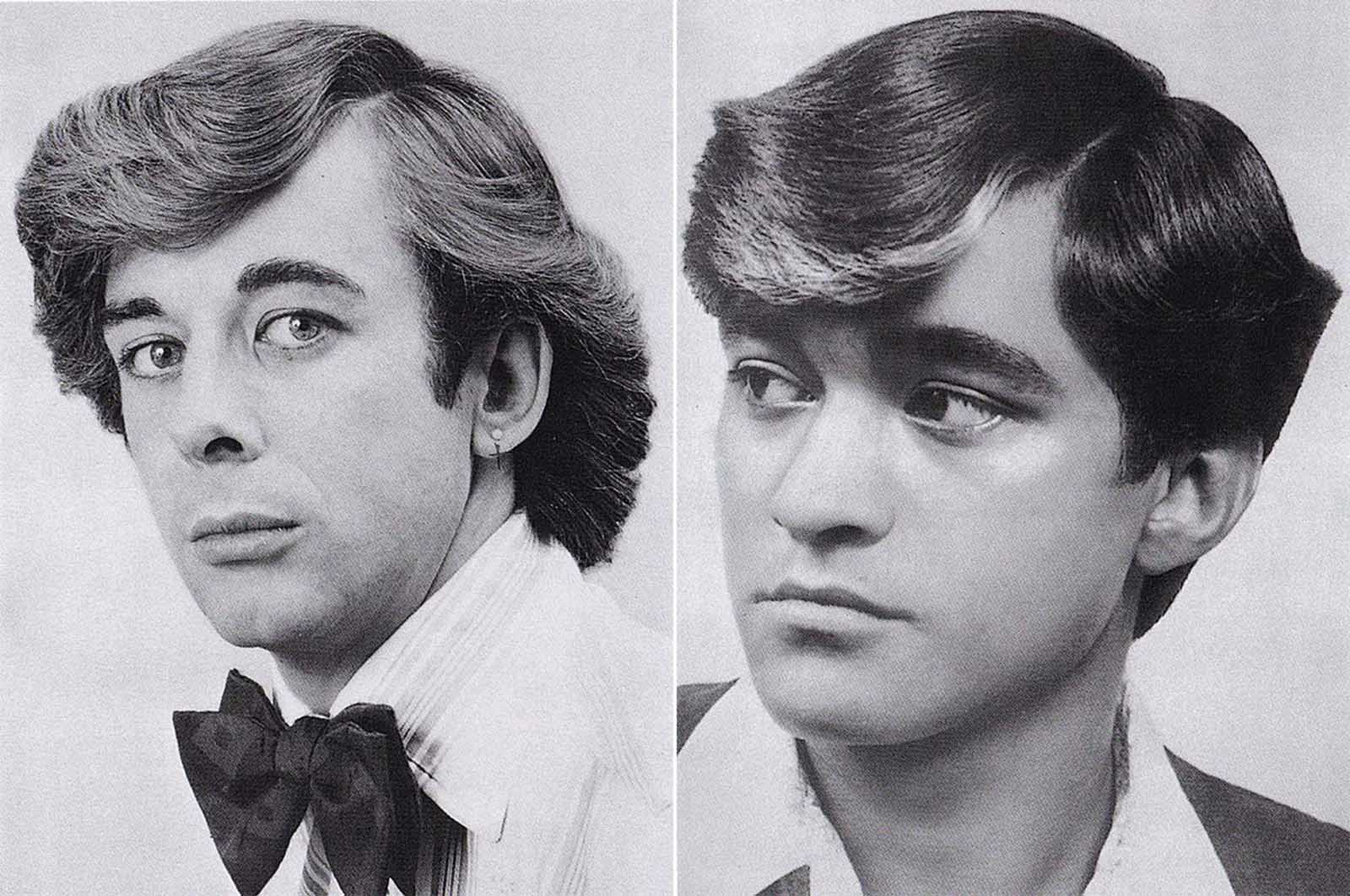 Romantique de coiffure pour hommes dans les années 1960–années 1970