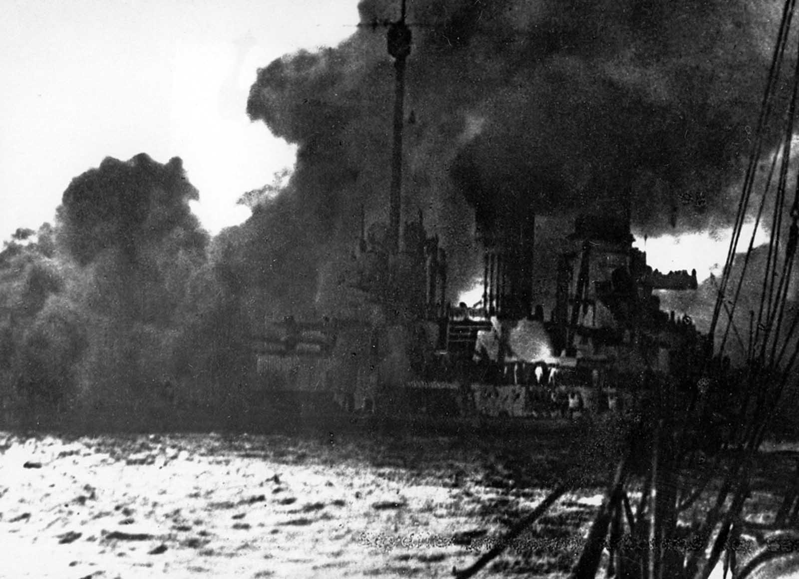 La Guerre Navale de la première Guerre Mondiale, 1914-1918