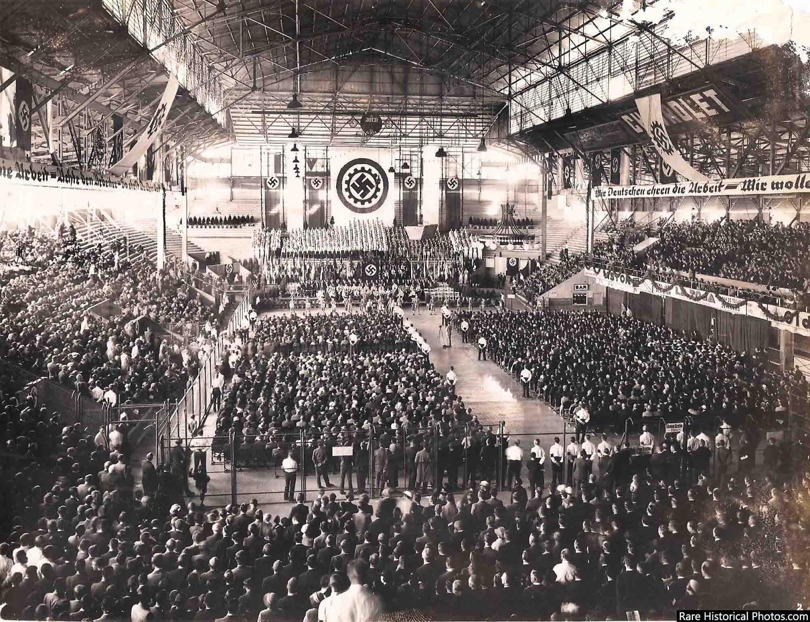Rassemblement Nazi à Buenos Aires, 1938