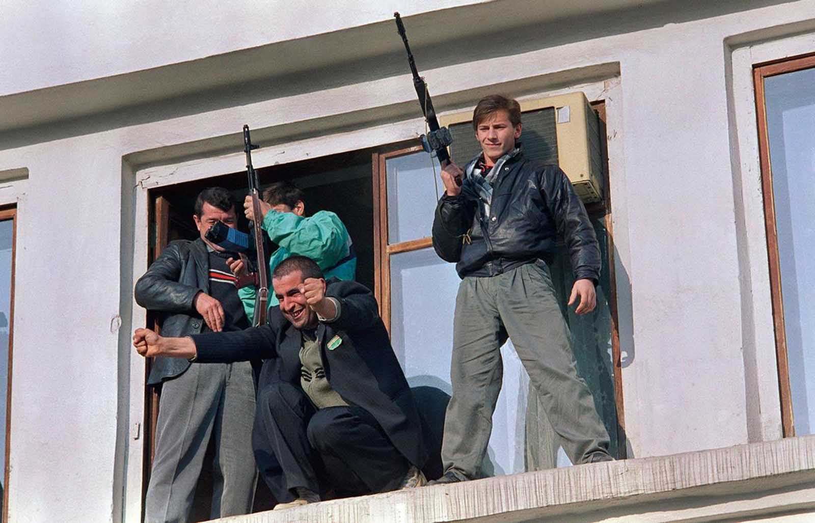 La Chute de l'Union Soviétique dans de rares photos, 1991