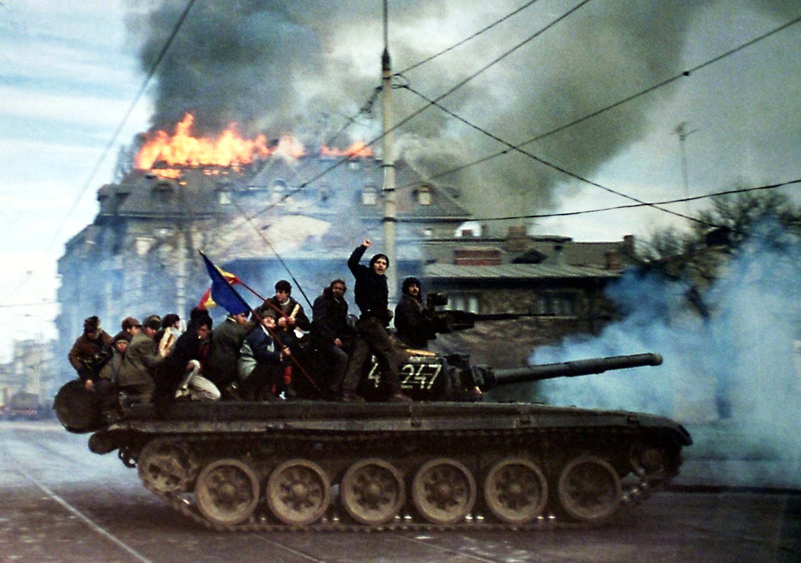 Révolution roumaine en images, 1989