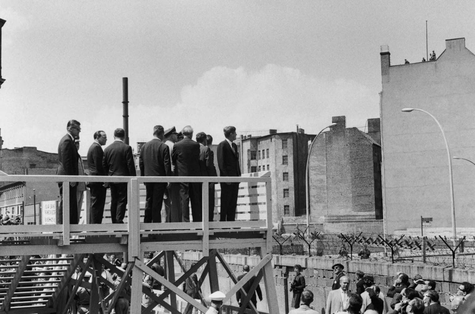 Kennedy de livrer sa “Ich bin ein Berliner” de la parole, 1963