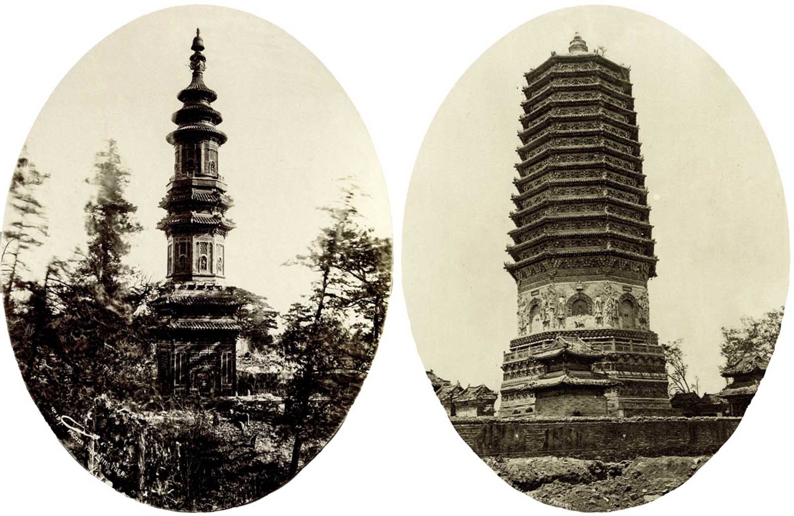 Une vue rare de la Chine de la dernière dynastie, 1870-1880