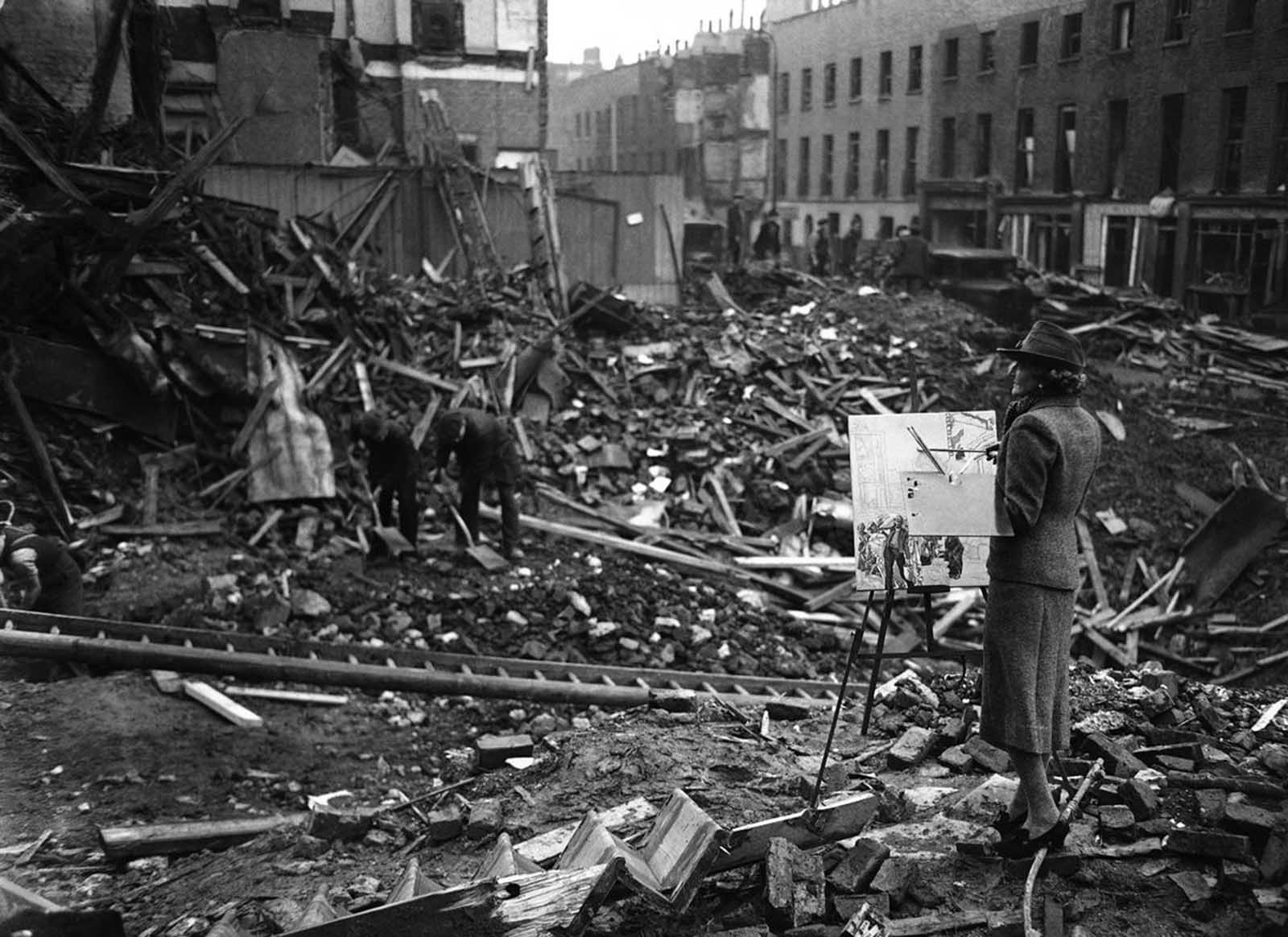 Bataille de la grande-Bretagne dans de rares photos de, 1940