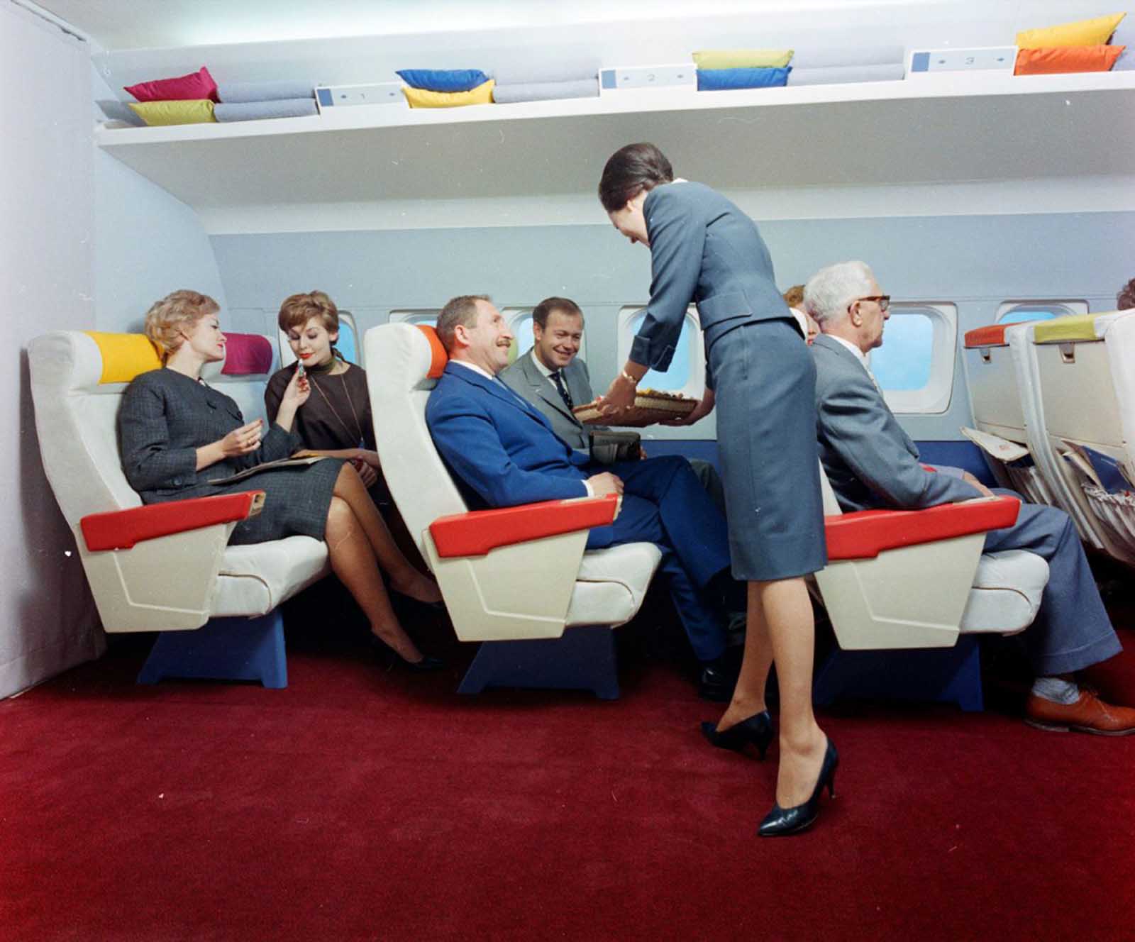 Voyagez en première classe dans les années 1960