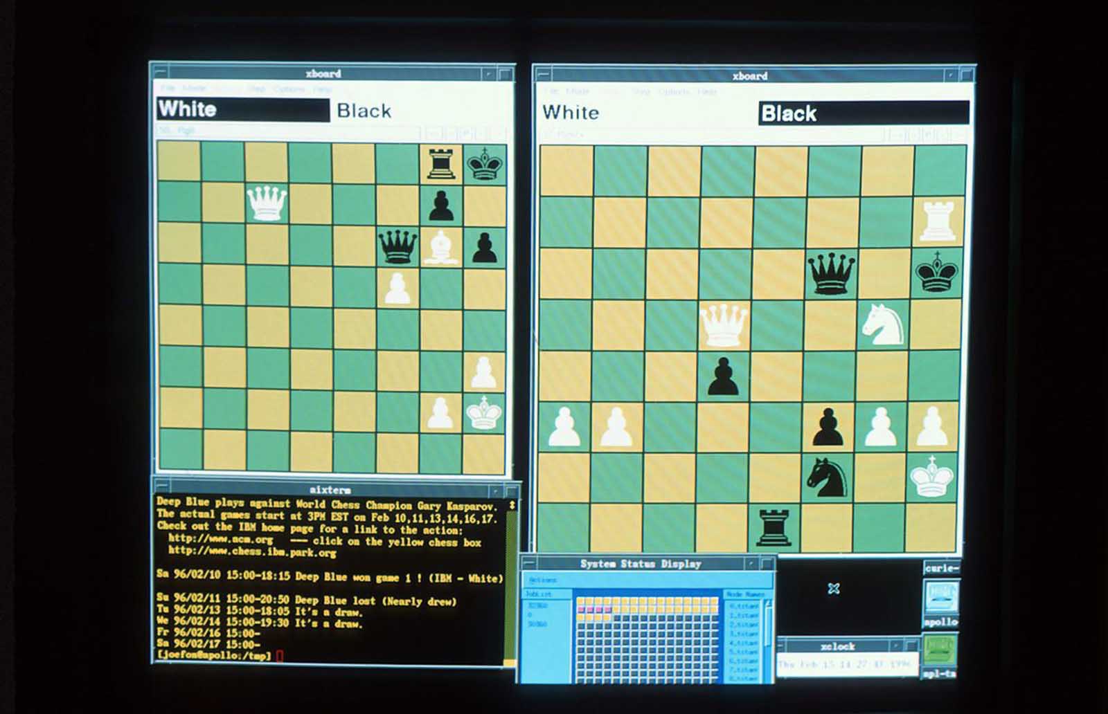 La journée d'un ordinateur de battre un champion du monde d'échecs, 1997