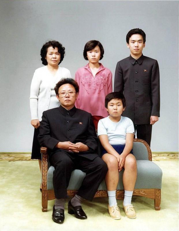 Famille Kim, Pyongyang, années 1990