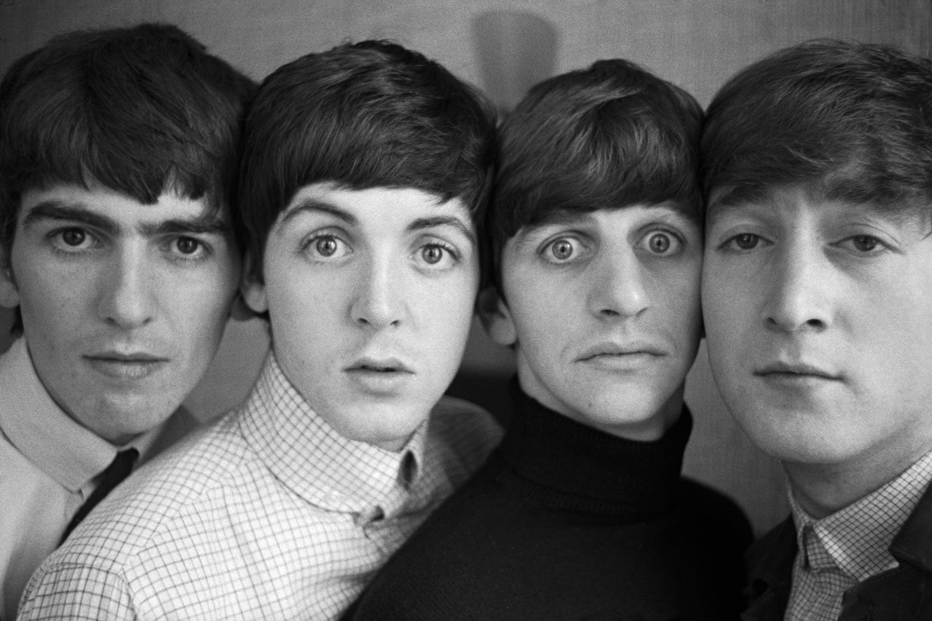 Les Beatles À Abbey Road Le 12 Septembre 1963 Norman Parkinson Début Des Fab Four 