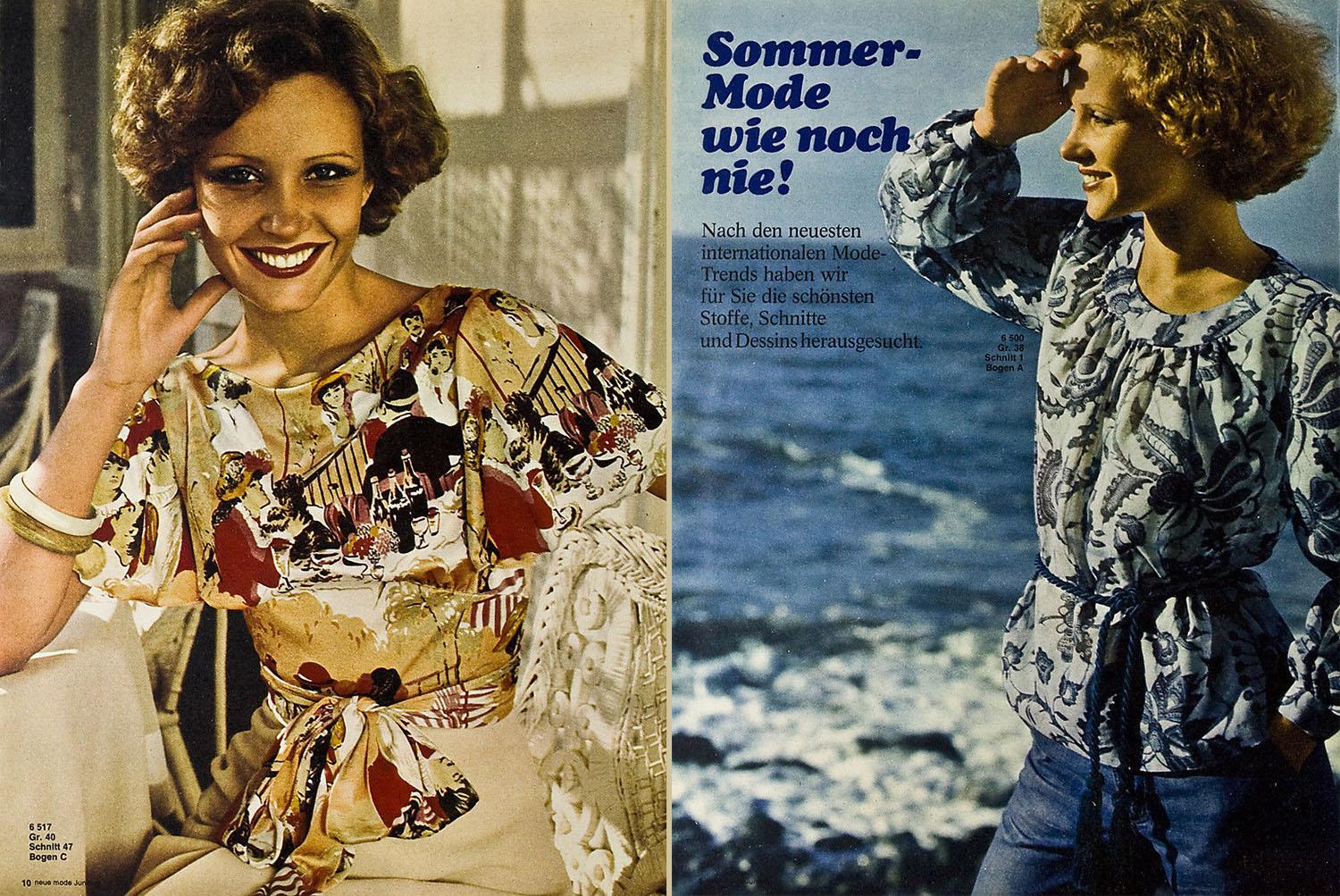 Les femmes de la Mode En 1975