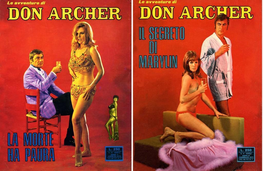 Le Fou du Monde de l'espagnol et de l'italien Crime Comics des années 1960-années 70