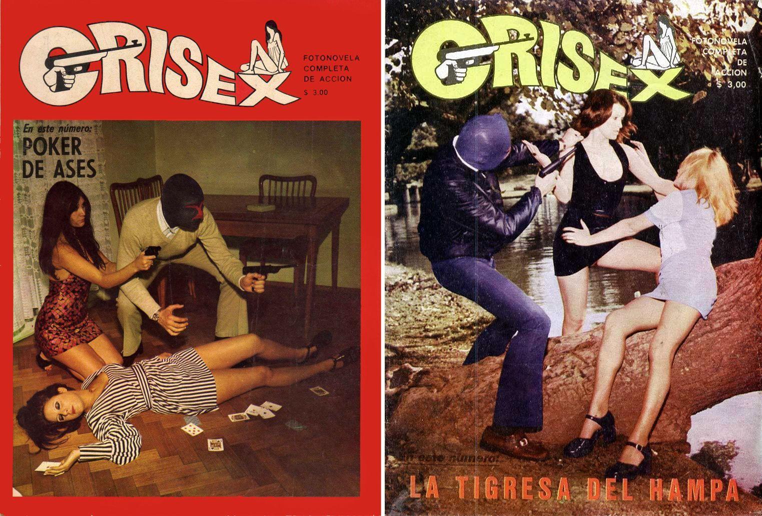 Le Fou du Monde de l'espagnol et de l'italien Crime Comics des années 1960-années 70
