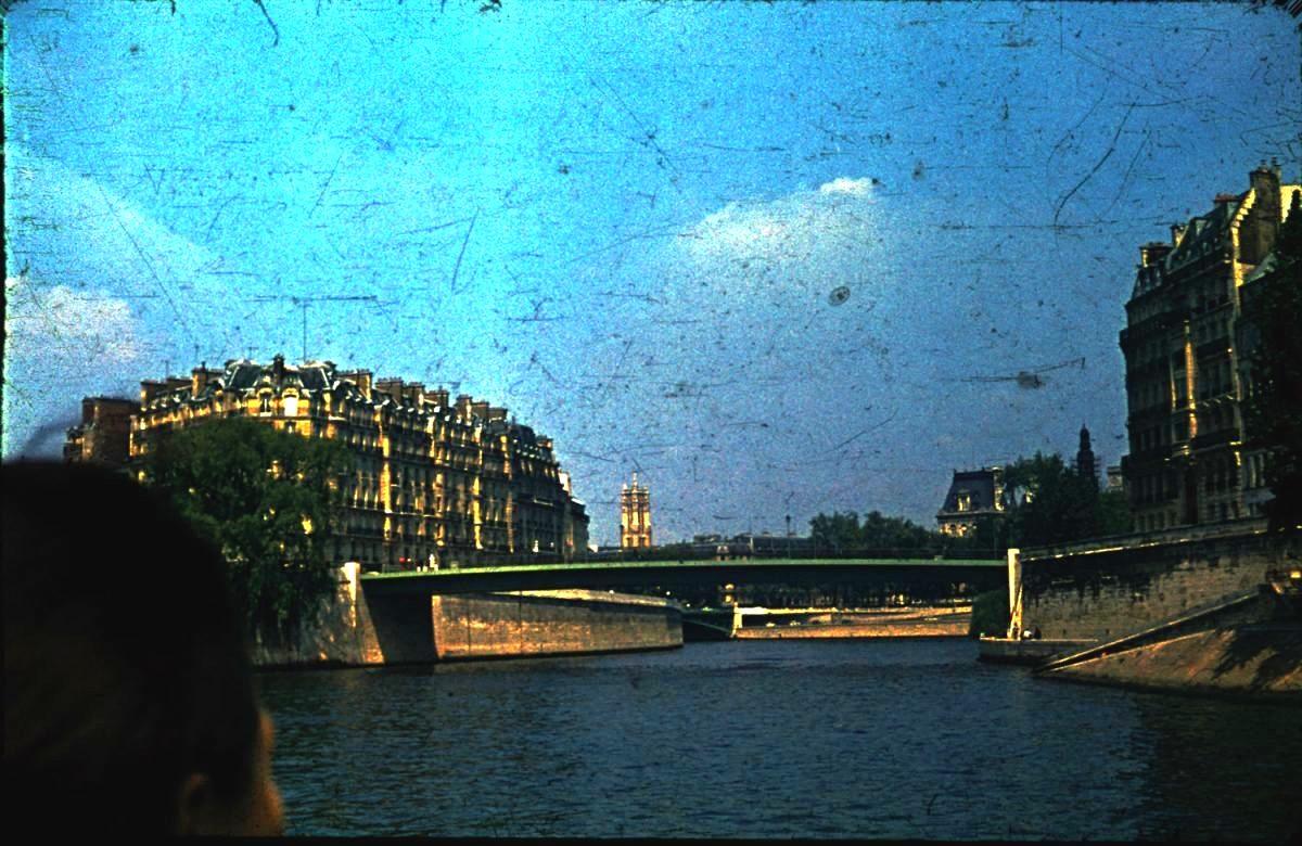Un russe Touristique des Instantanés de Paris (1970)