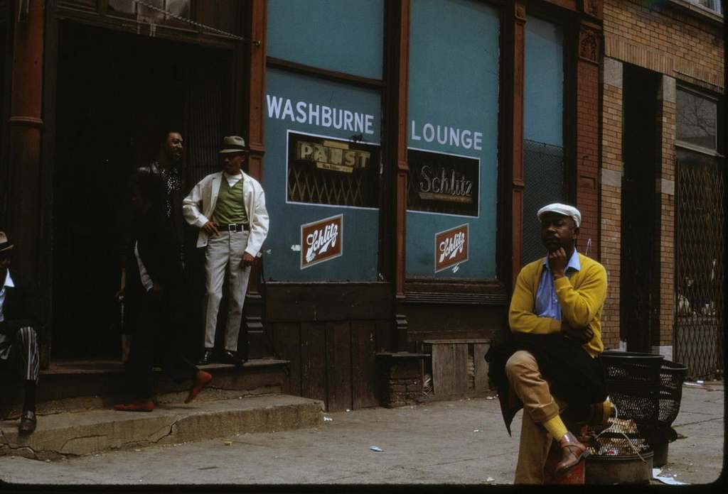 Fascinant Photos de Chicago de Tri-Taylor Quartier à partir de 1971