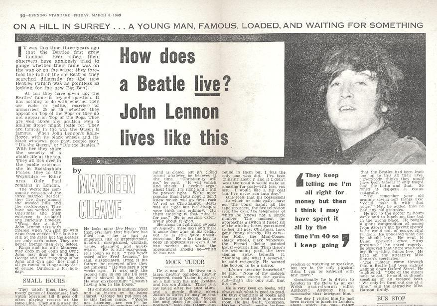 “Dieu pour Toujours, Les Beatles Jamais” – Lorsque Lennon Comparé les Beatles à Jésus en 1966