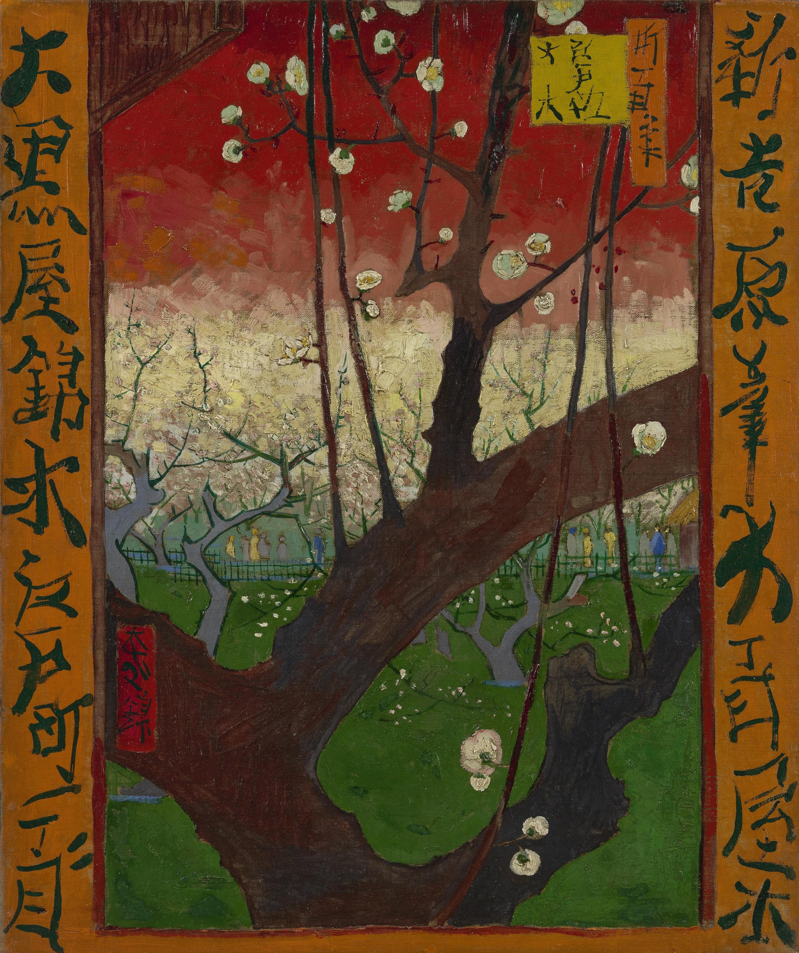 Comment Vincent van Gogh de la Collection d'Estampes Japonaises Inspiré de Son "Art de l'Avenir"