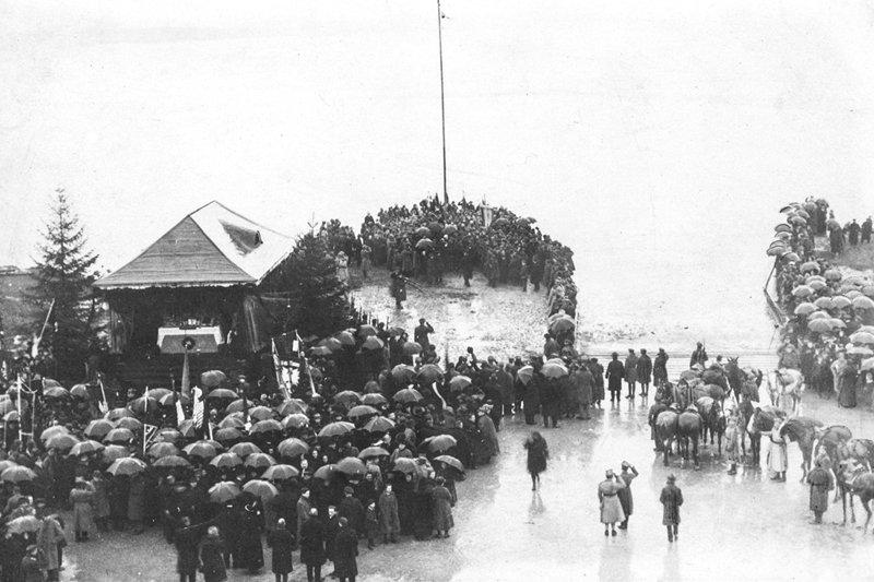 Les fiançailles de la Pologne avec la mer, 10 février 1920, Puck, Pologne