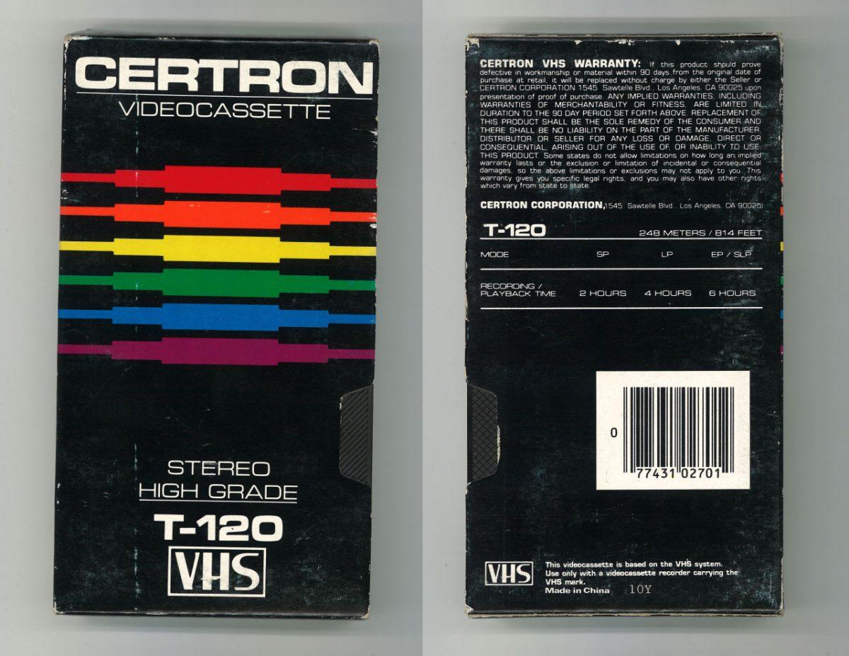 Vierge Cassette VHS de Conception de l'Emballage Tendances: d'Un Art Perdu