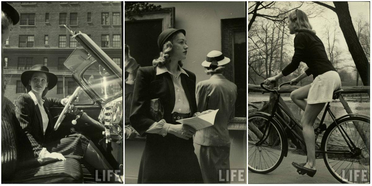 À quoi ressemblait une femme américaine, 1945