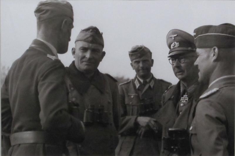 Les officiers allemands lors de la réunion de Stalingrad