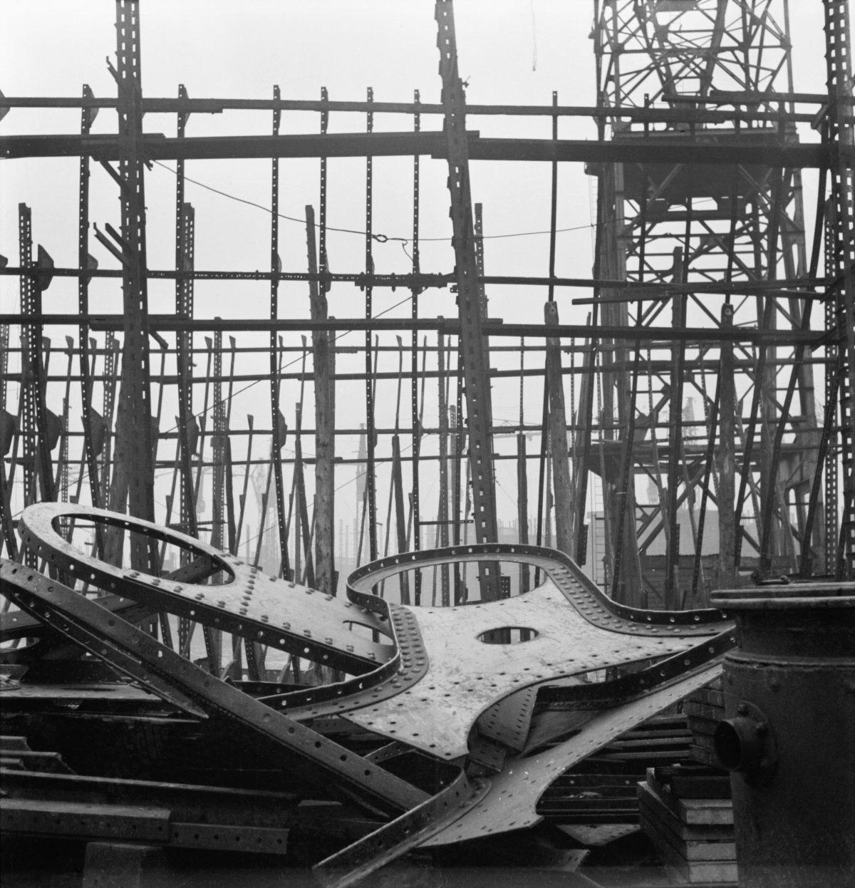 Merveilleux Cecil Beaton Photographies de la Tyneside Quais en 1943