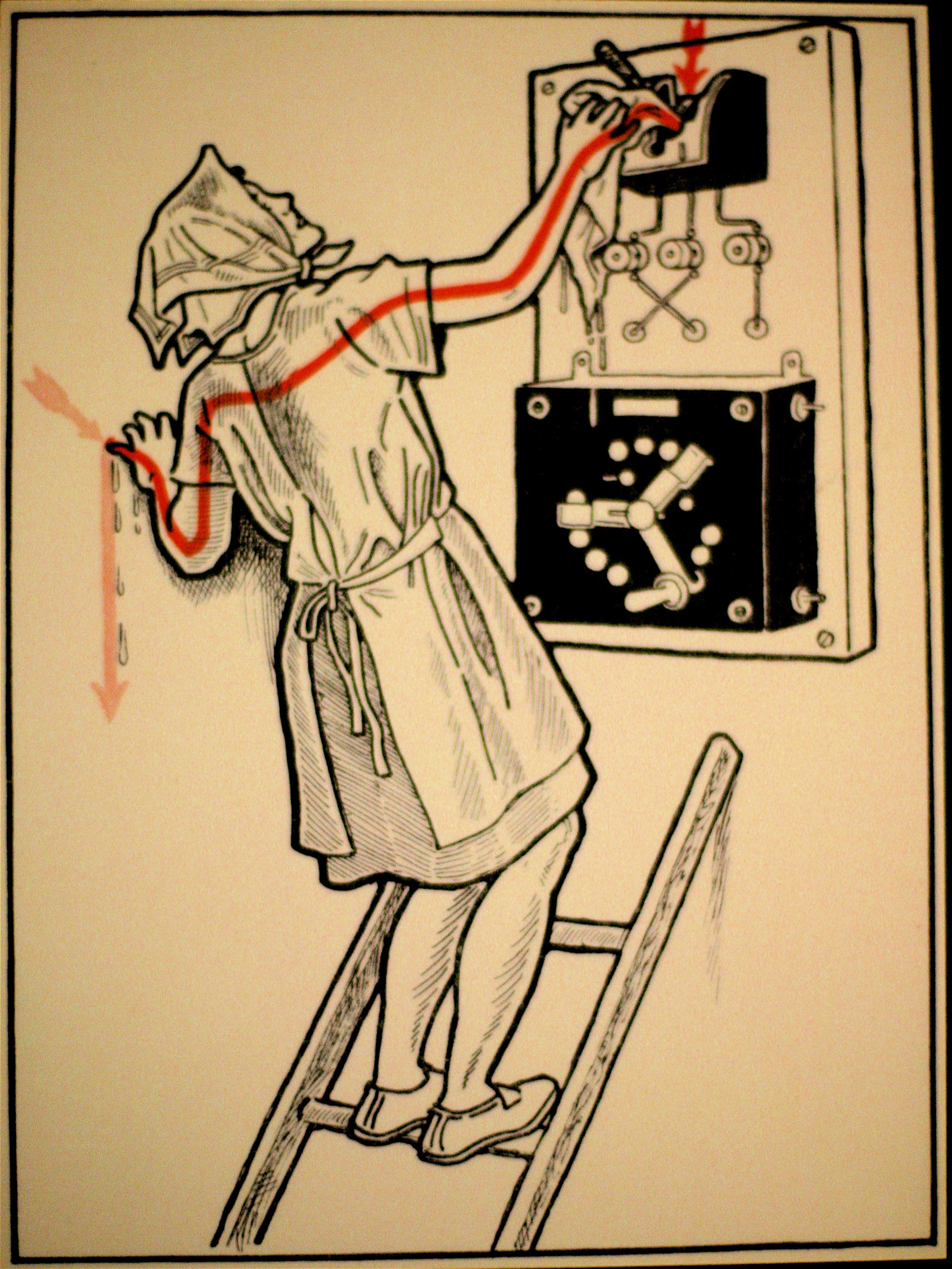 Incroyable Illustrations De " Elektroschutz dans 132 Bildern’ (1936)