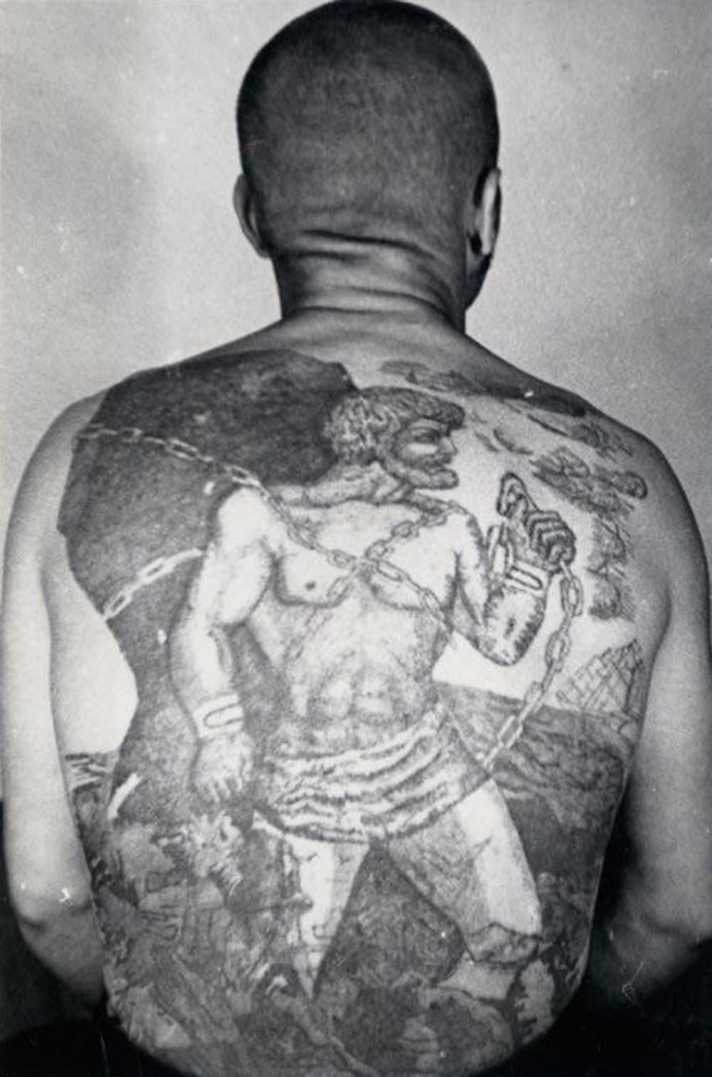 Le code mondial d'pénal russe tatouages, 1960-1990