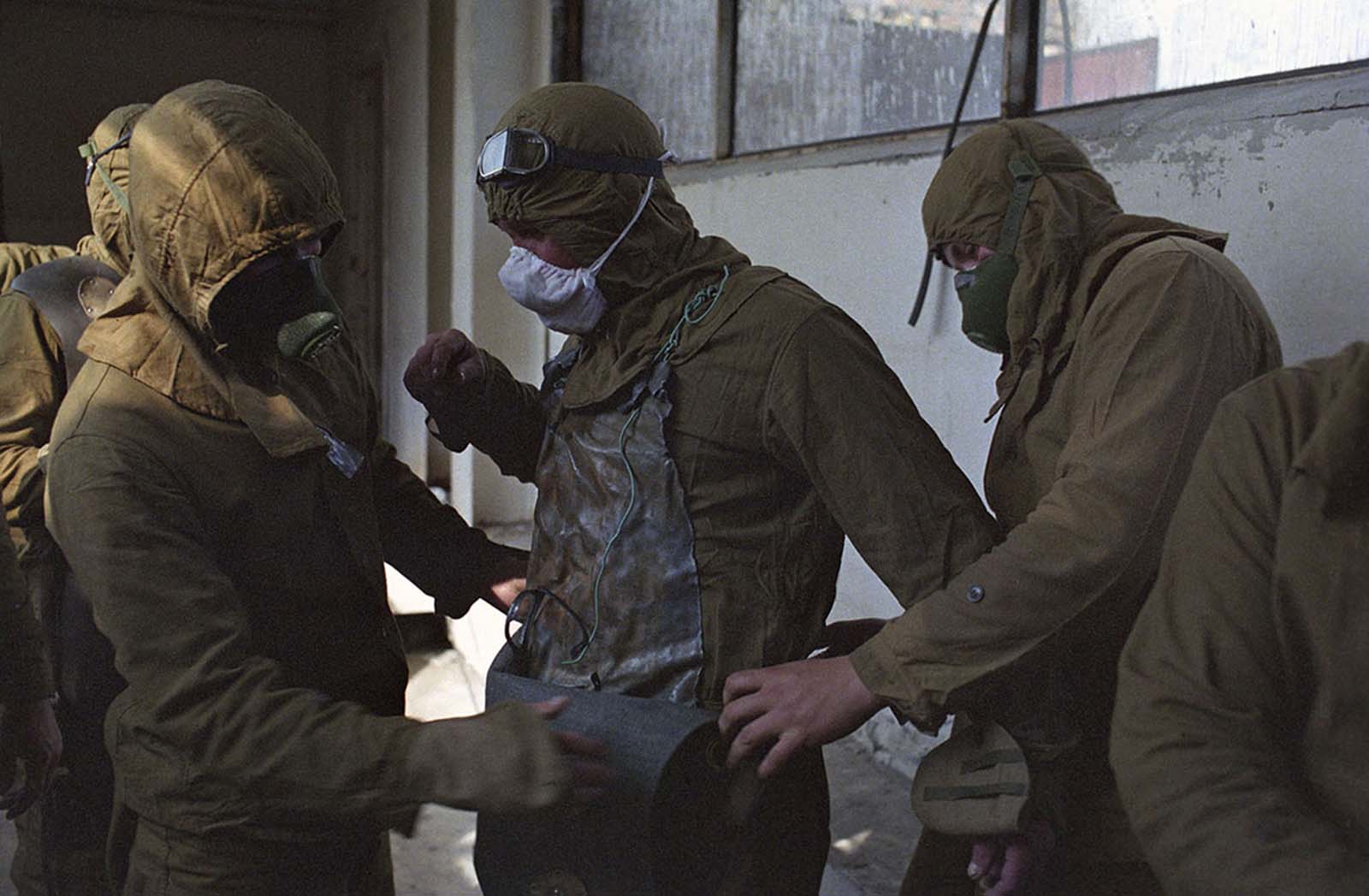 La Catastrophe de tchernobyl, dans de rares photos, 1986