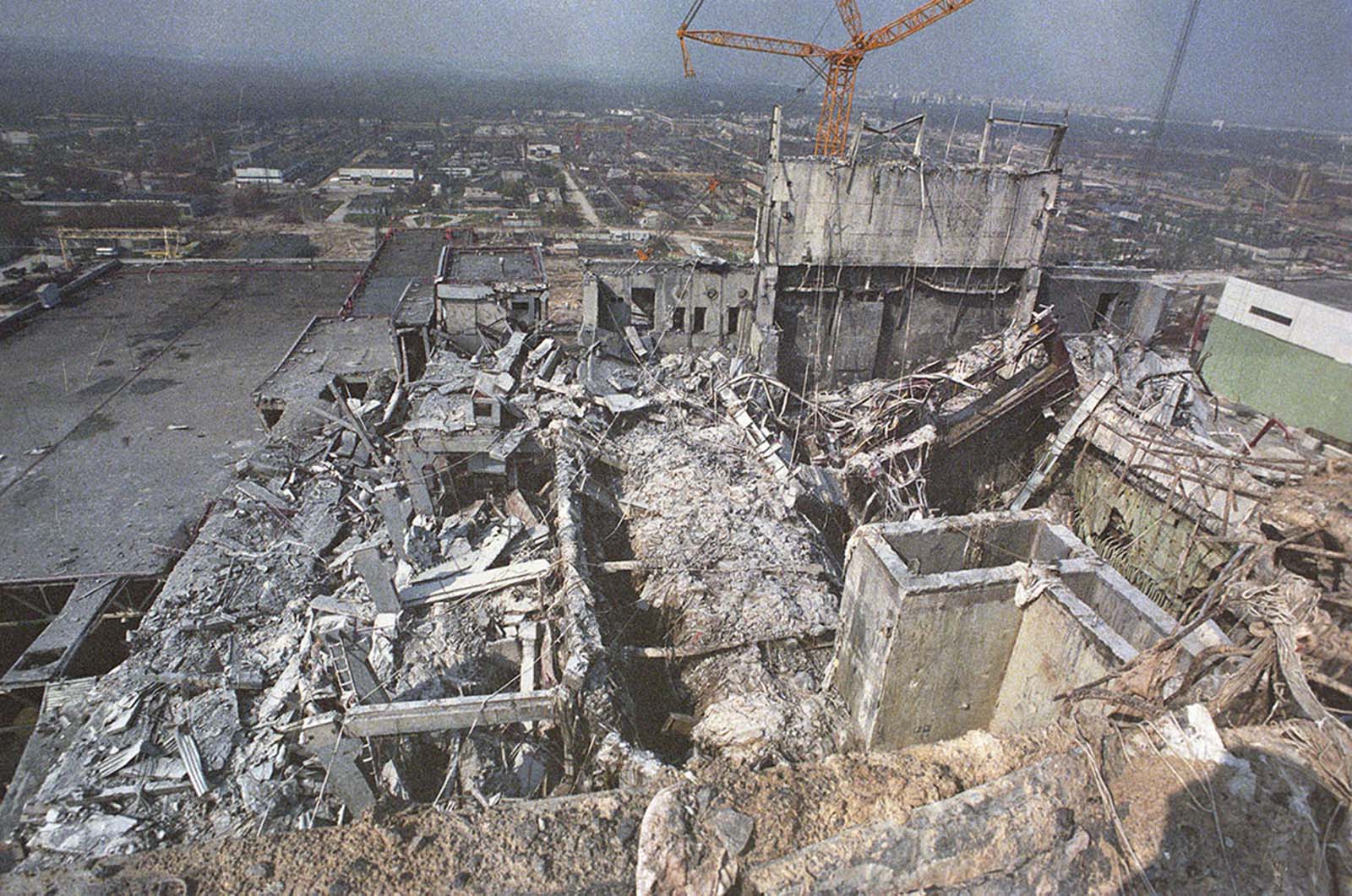 La Catastrophe de tchernobyl, dans de rares photos, 1986