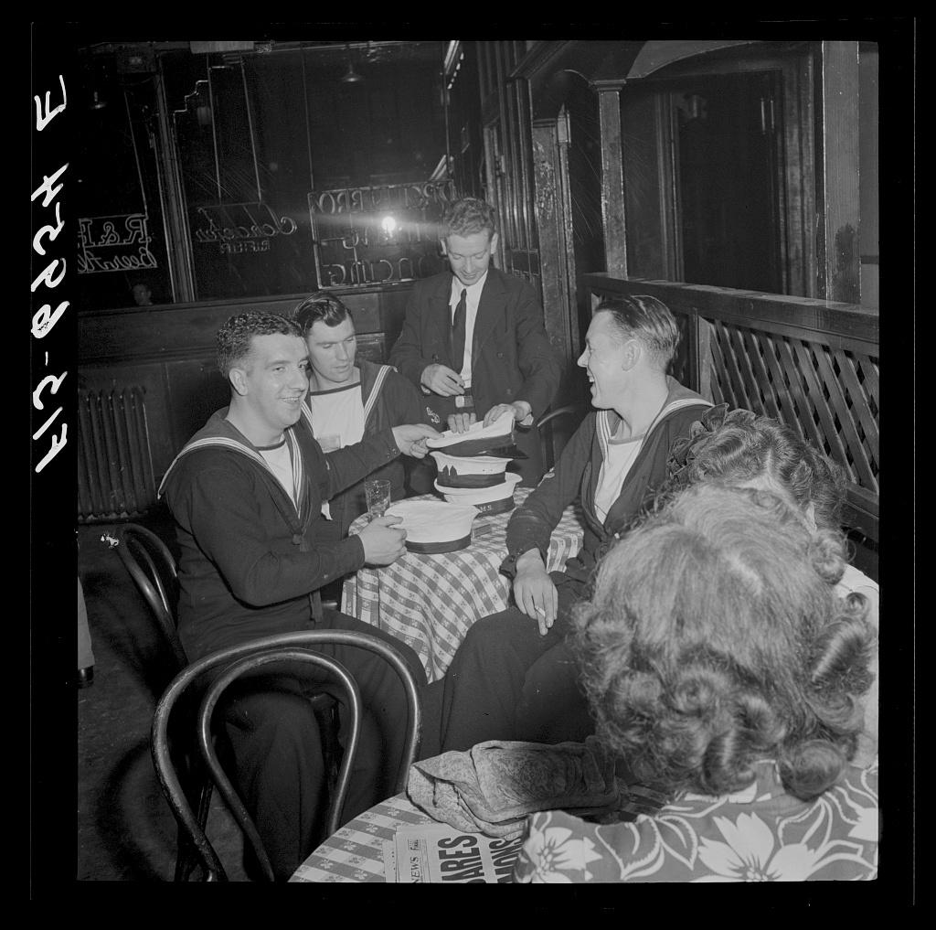 Une soirée au O'Reilly Bar de New York en 1942