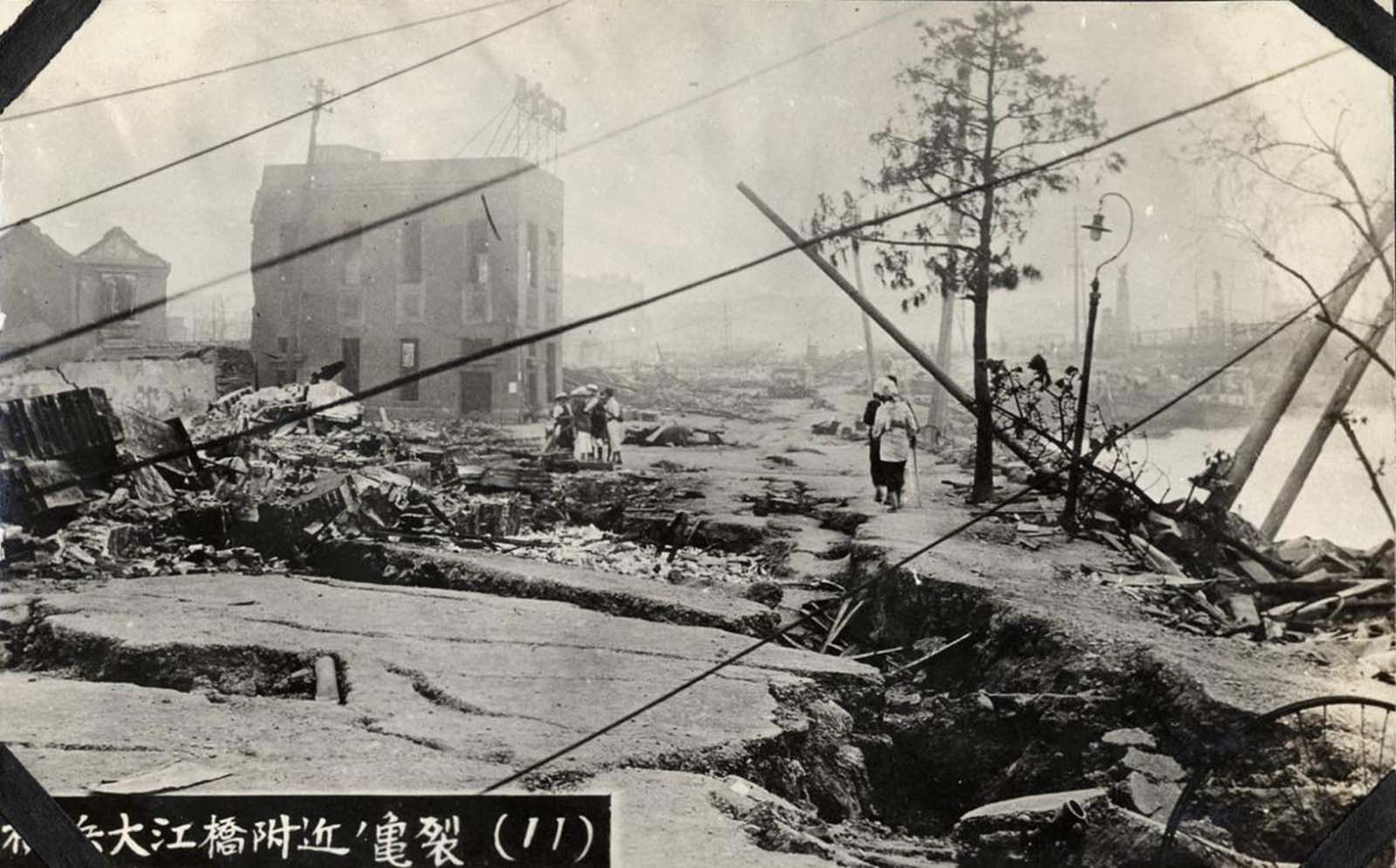 Le Grand Tremblement de terre de Kanto, qui a dévasté le Japon, 1923