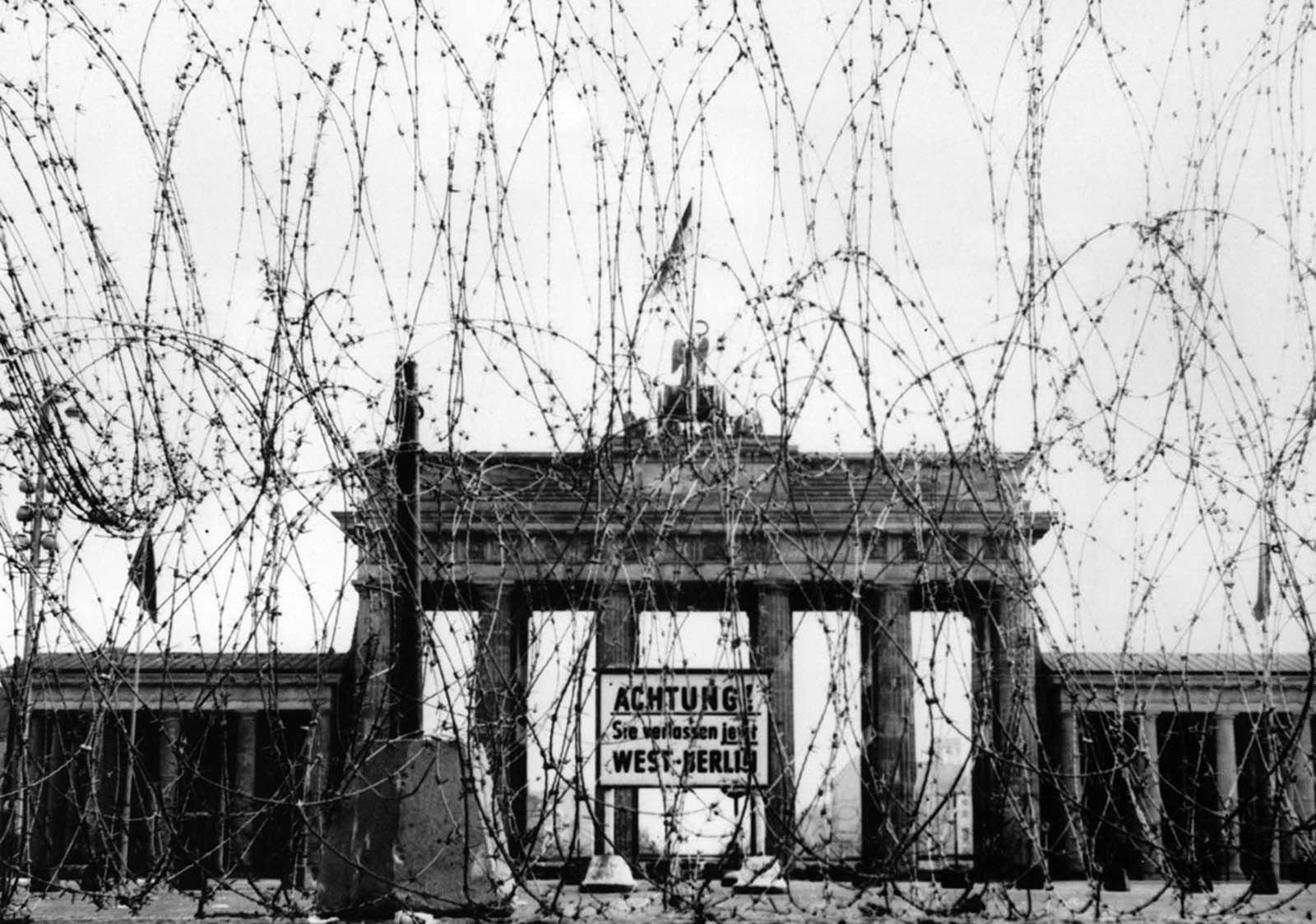 La Montée de la chute du Mur de Berlin 1961-1989