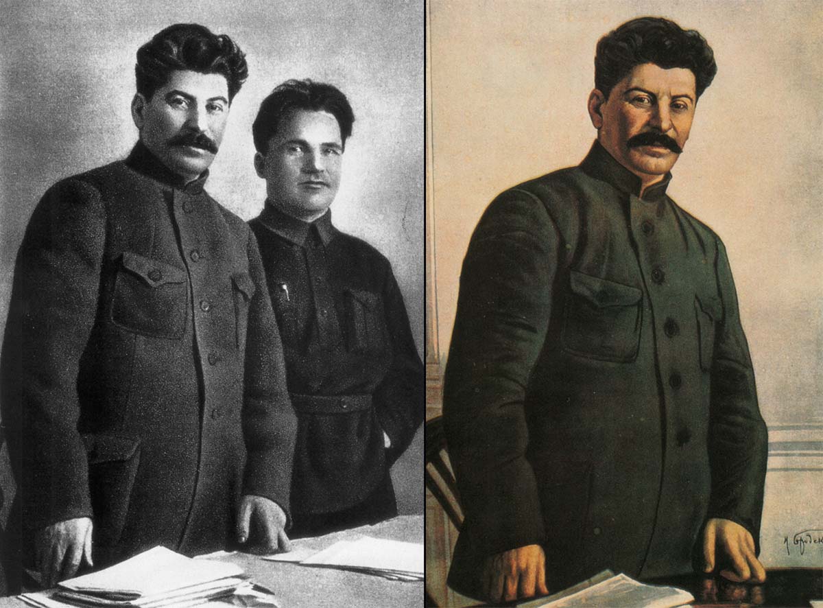 Comment Staline machine de propagande du effacées personnes à partir de photographies, 1922-1953