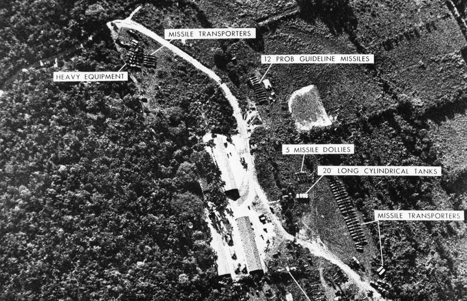La Crise des Missiles de cuba en images, 1962