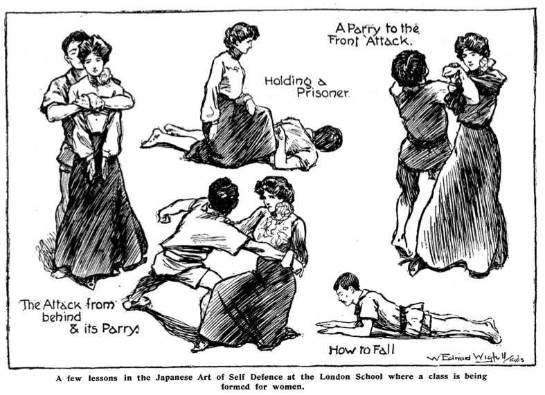 L'Art de Ju-Jutsu par Mme Roger Watts Publié en 1906