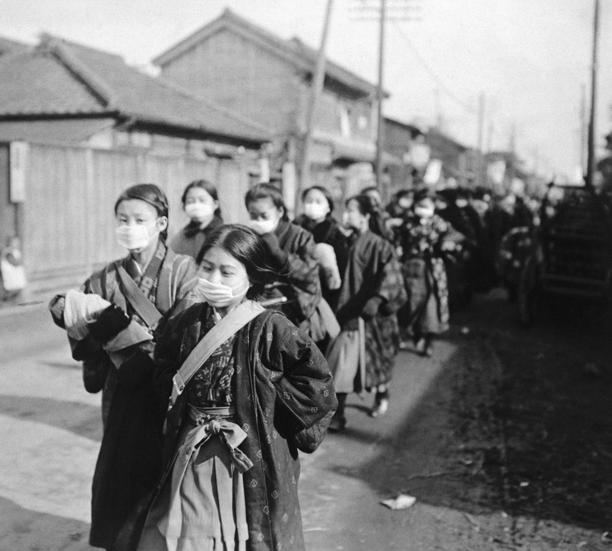 Un guide japonais pour vaincre la grippe tueuse de 1918