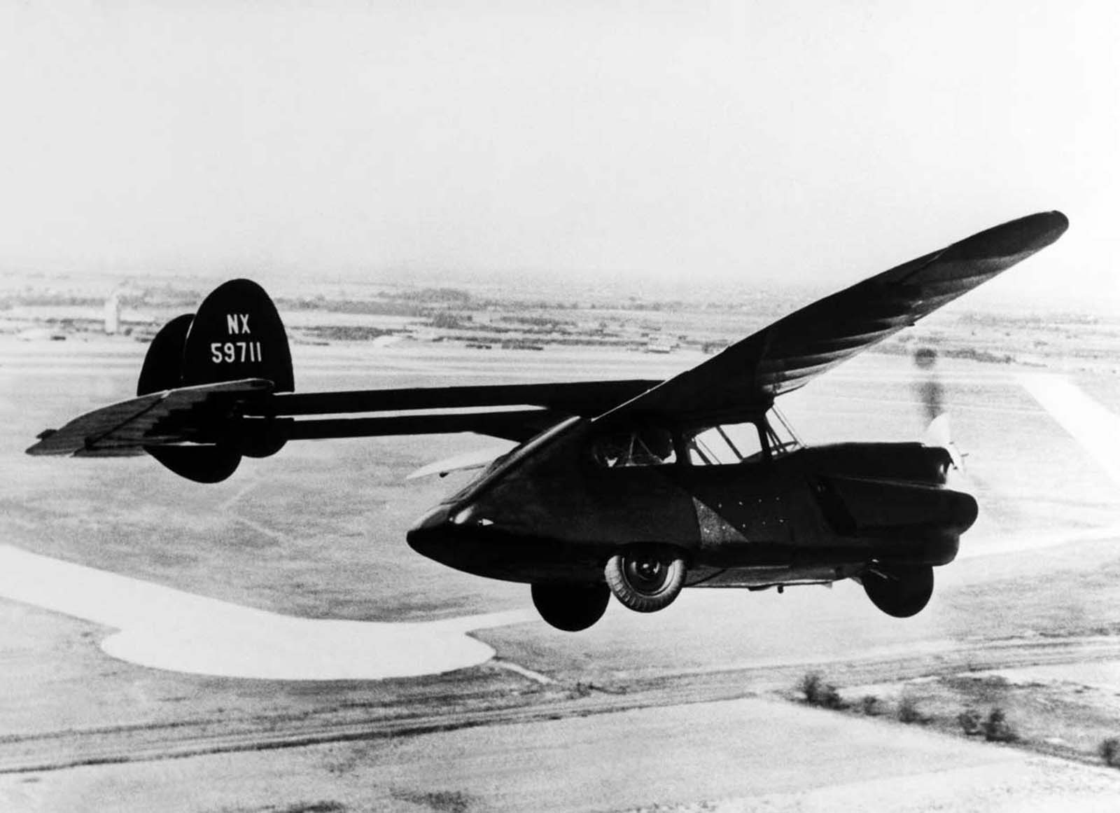 L'étrange histoire des voitures volantes, 1920-1970