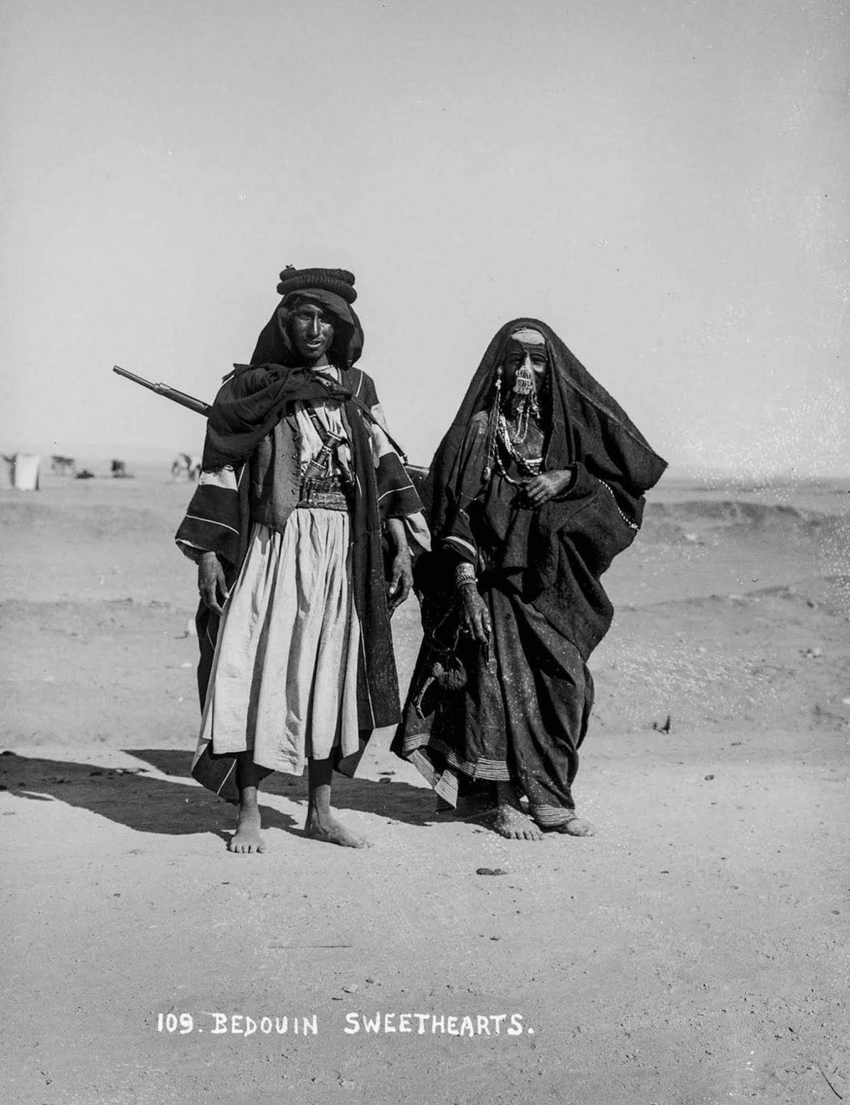 Photos anciennes et spectaculaires de nomades bédouins, 1898