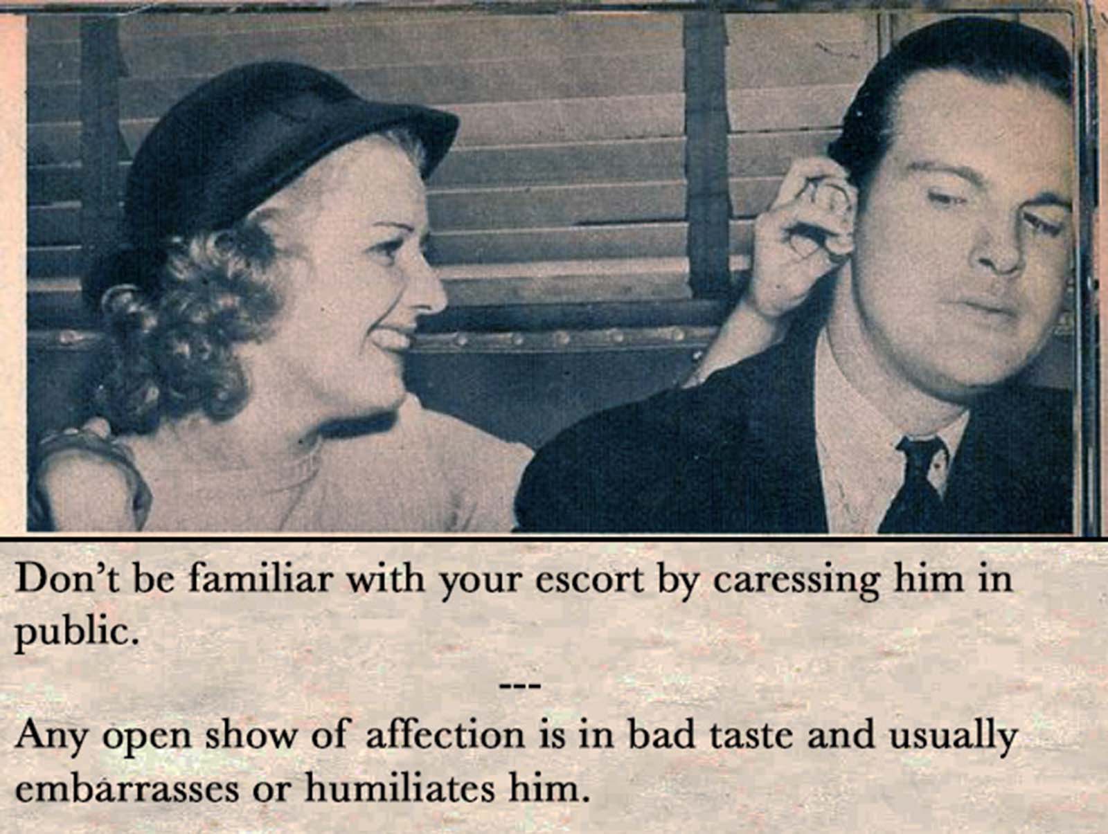 Conseils de rencontres vintage pour femmes célibataires, 1938