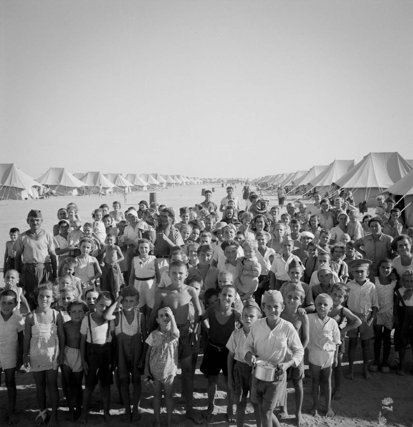 Quand les réfugiés européens ont fui vers l'Égypte, 1944