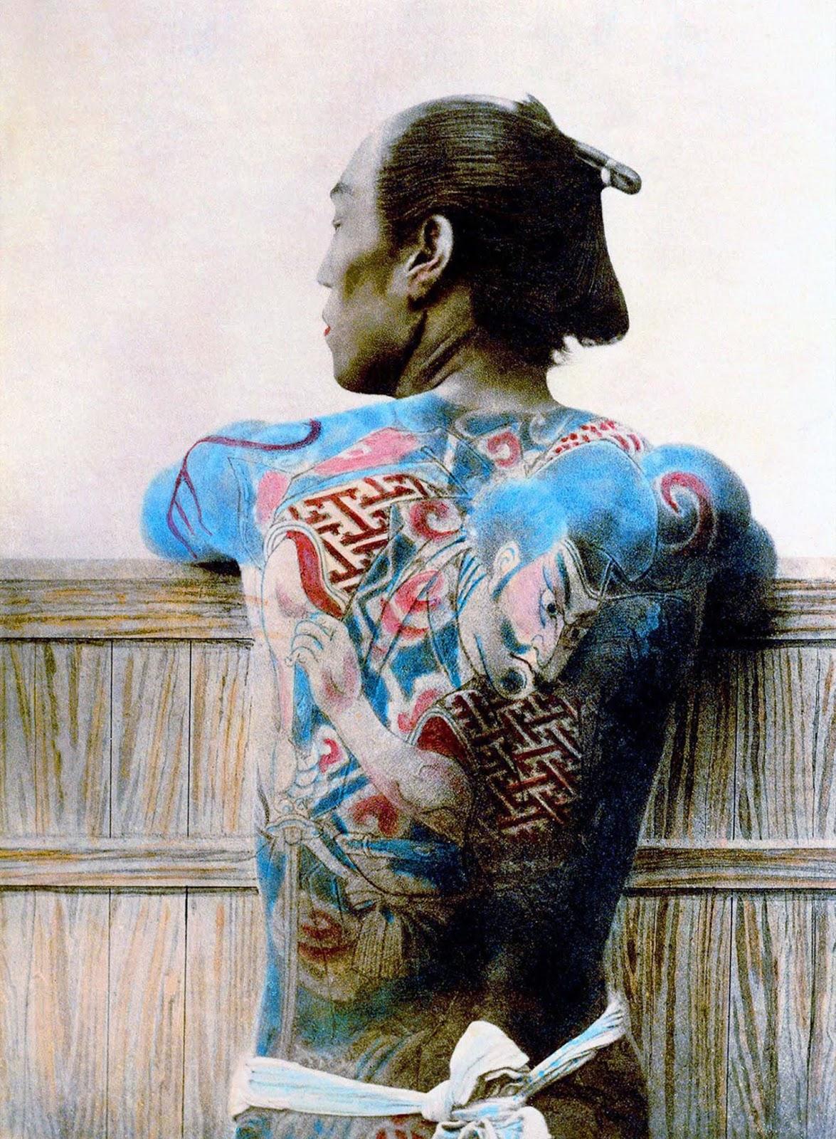 L'histoire compliquée des tatouages japonais, 1860-1890