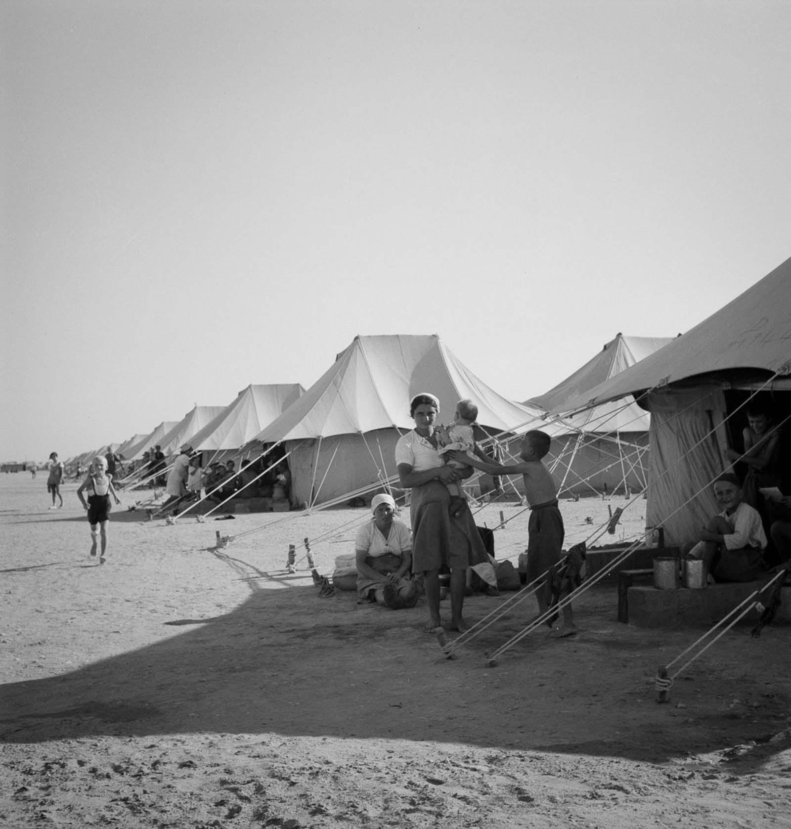Quand les réfugiés européens ont fui vers l'Égypte, 1944