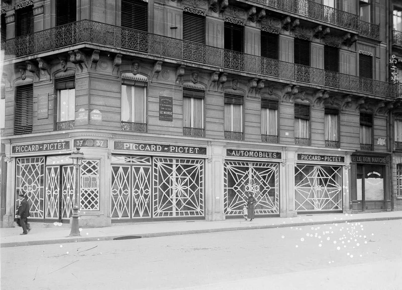 Quand Paris était protégé par des sacs de sable et du ruban adhésif, 1914-1918