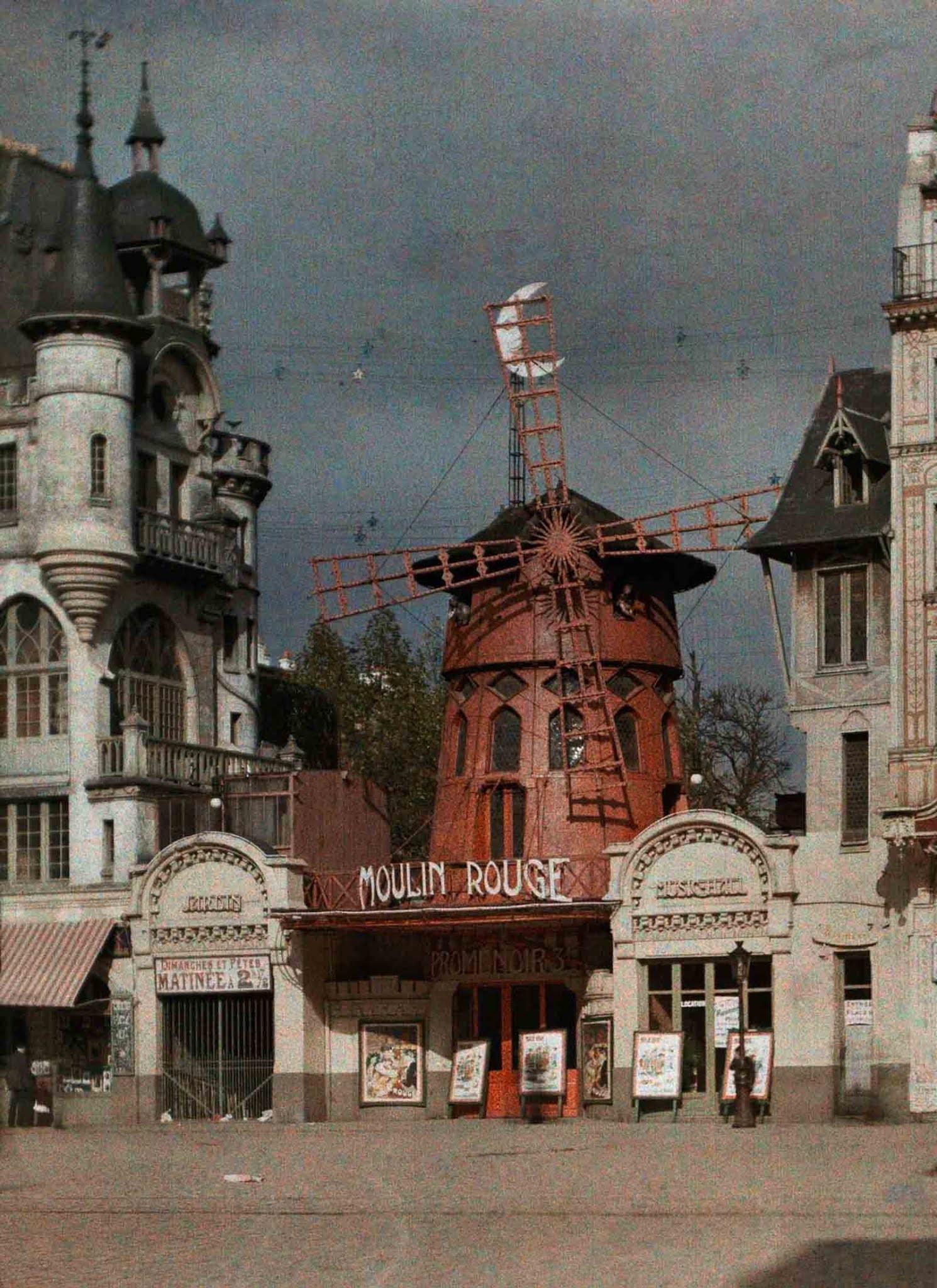 Paris en images aux couleurs vives par Jules Gervais-Courtellemont, 1923
