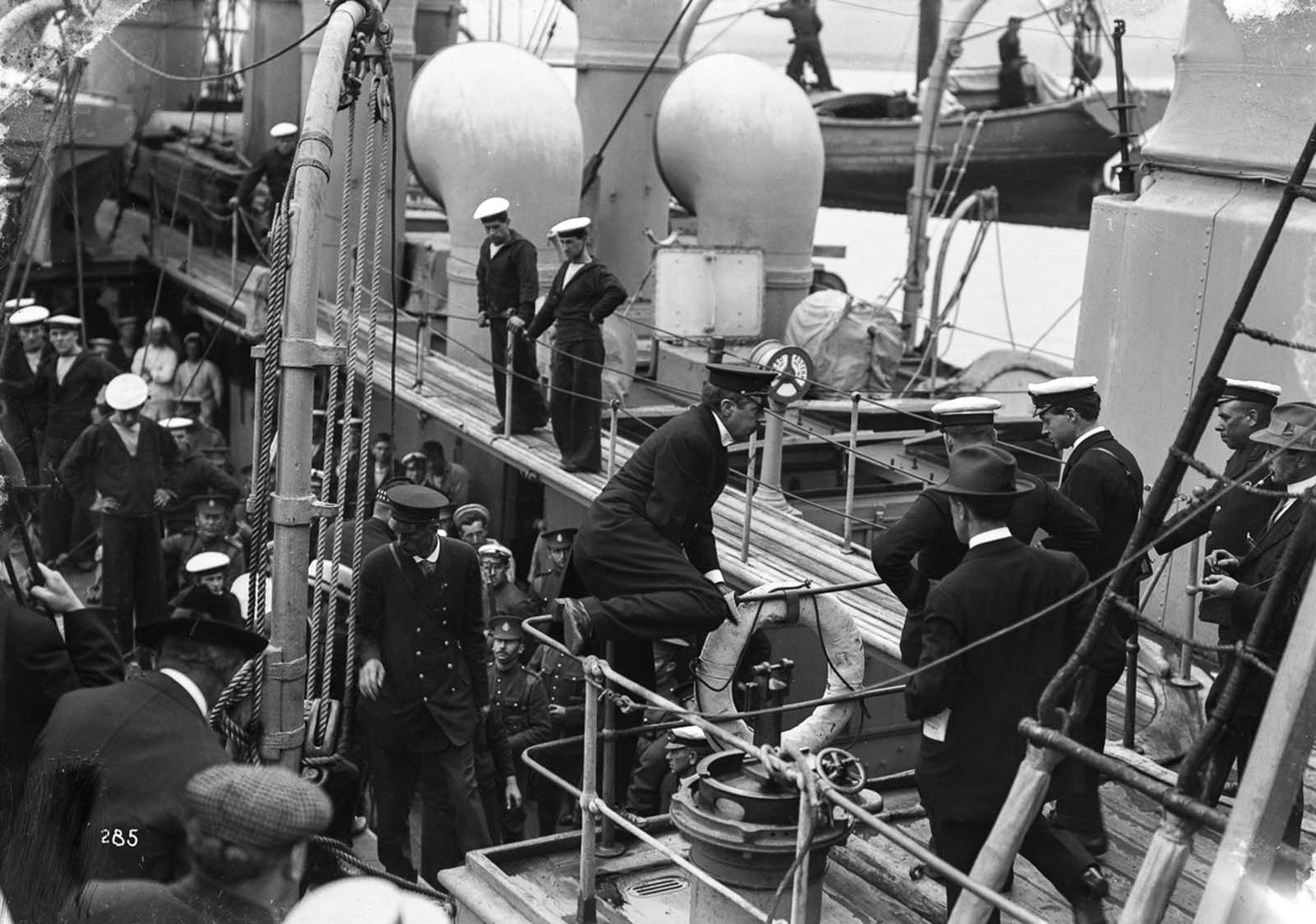 L'incident du Komagata Maru qui a contesté les lois canadiennes sur l'immigration, 1914